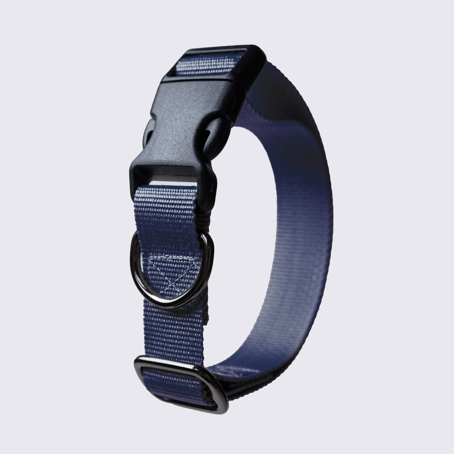 Daily Woof Collar Navy Blue