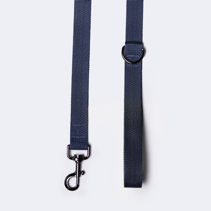 Daily Woof Leash Navy Blue